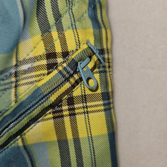 The North Face Board Shorts Y2K Plaid Swim Trunk Surfing Beach Vacation Size 6 - Picture 6 of 12